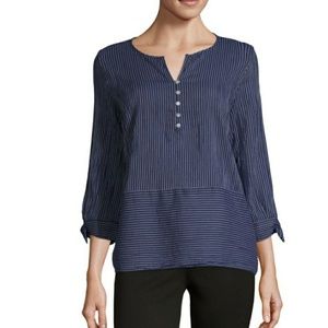 [Liz Claiborne] 3/4 Sleeve Blouse